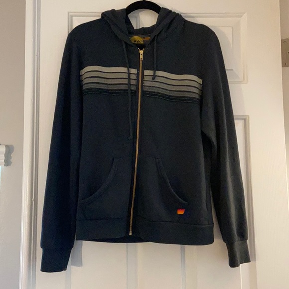 Aviator Nation Tops - Aviator Nation 5-Stripe Hoodie